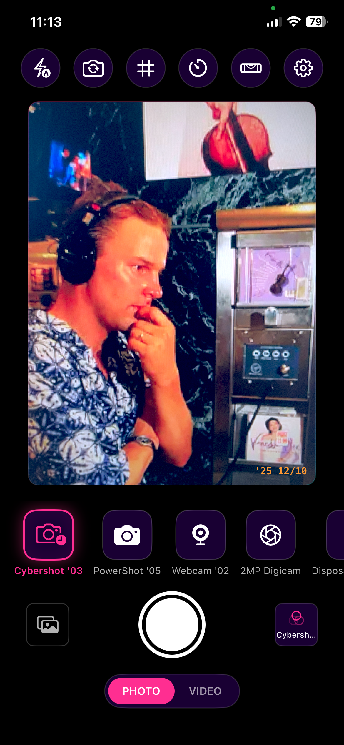 Y2KCam App Screenshot